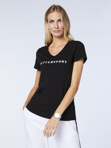 Jette Sport T-Shirt in Schwarz: predná strana