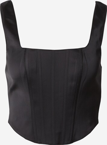 GUESS Top 'LIA' in Black: front