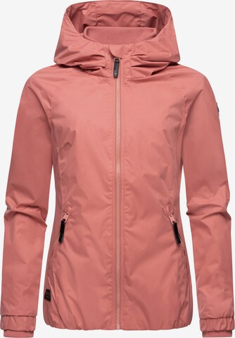 Ragwear Performance Jacket 'Dizzie' in Pink