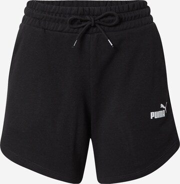 PUMA Workout Pants in Black: front