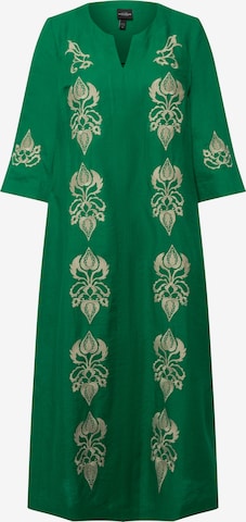 Ulla Popken Dress in Green: front