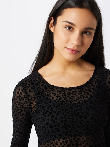 Urban Classics Shirt Bodysuit in Black