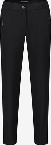 Coupe slim Pantalon Betty Barclay en noir : devant