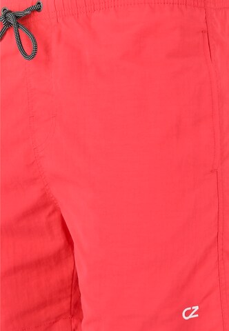 Cruz Regular Sportbadehose in Rot