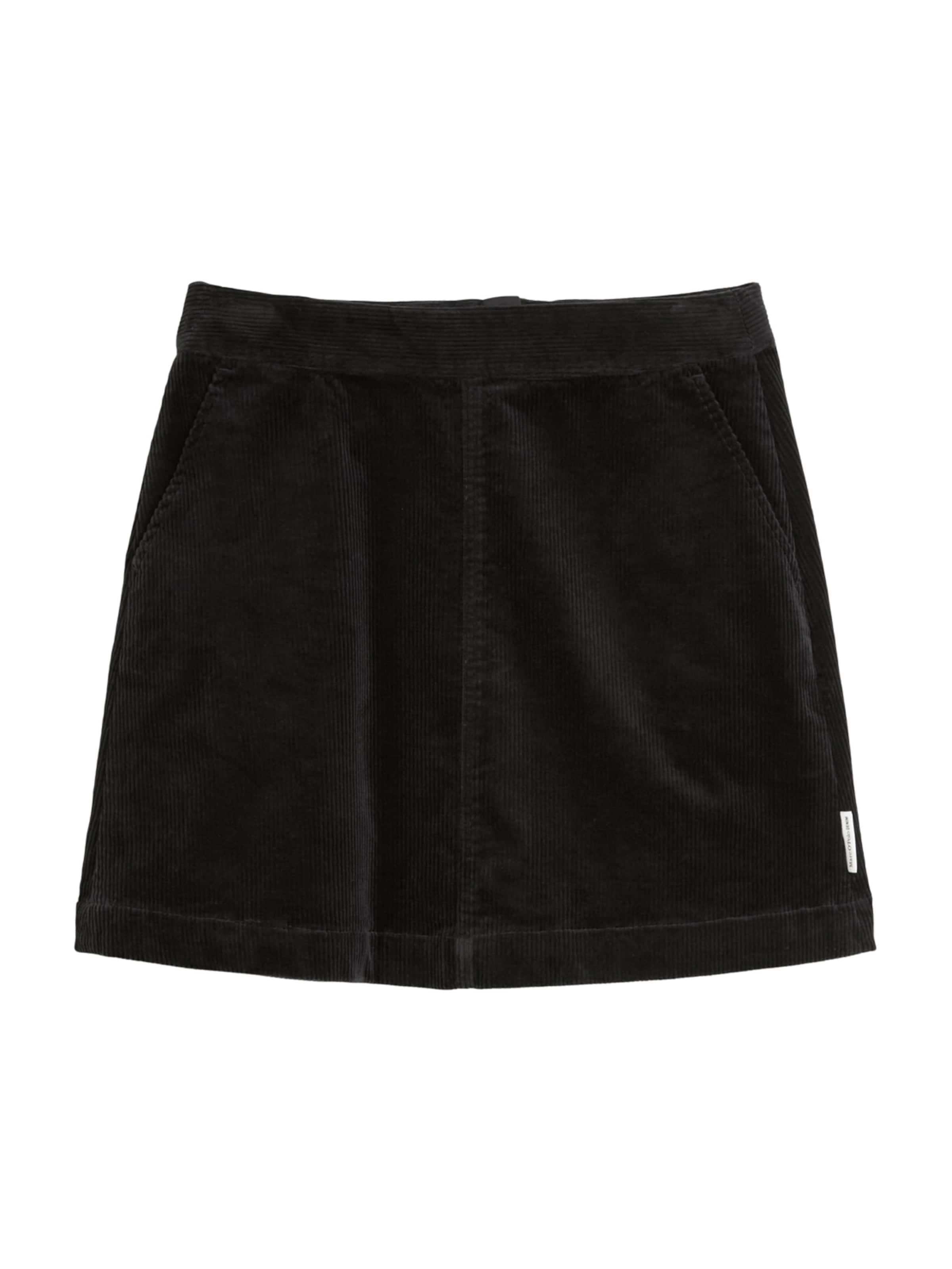 Marc O'Polo DENIM Skirt in Black: front