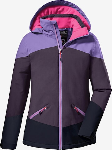KILLTEC Winter Jacket in Purple: front