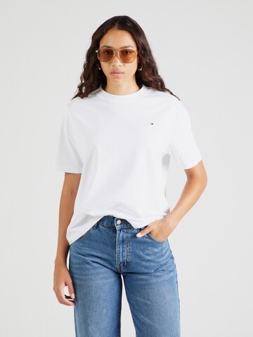 Maglietta di TOMMY HILFIGER in bianco: frontale