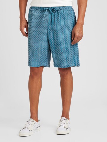 Regular Pantalon TOPMAN en bleu : devant
