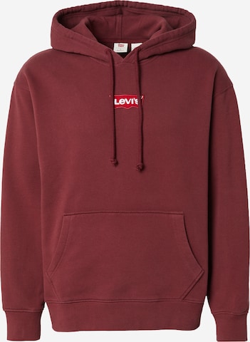 LEVI'S ® Sweatshirt in Rot: Vorderseite