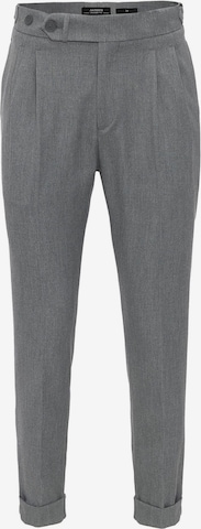 Antiochregular Hlače s naborima - siva boja: prednji dio