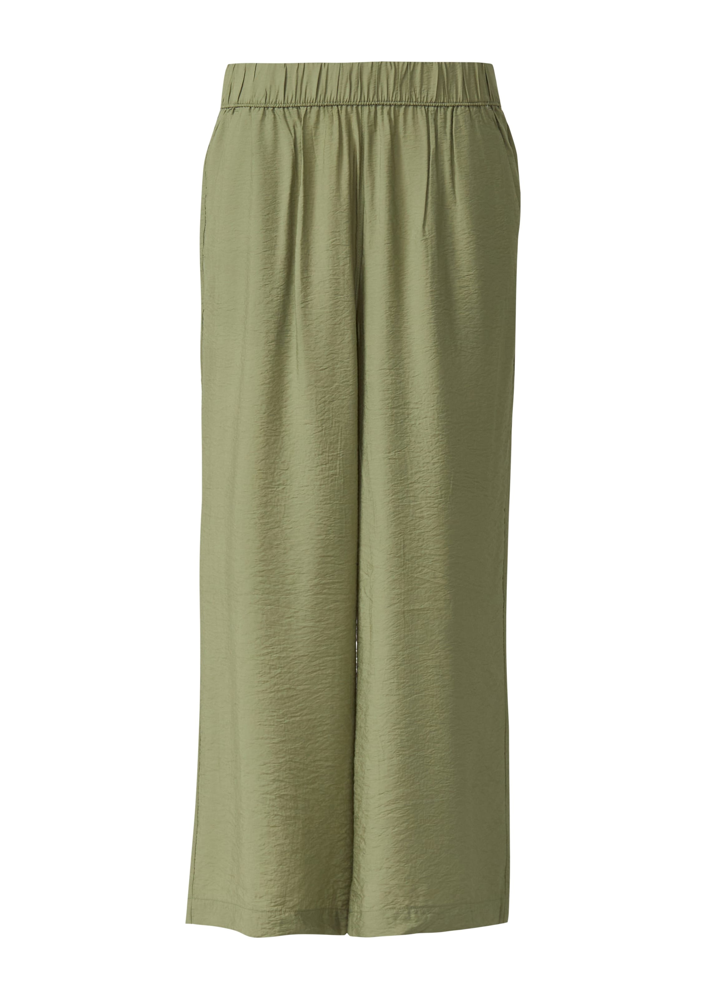 s.Oliver Trousers in Green: front