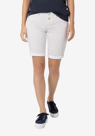 TIMEZONE Slim fit Pants 'Nali' in White: front