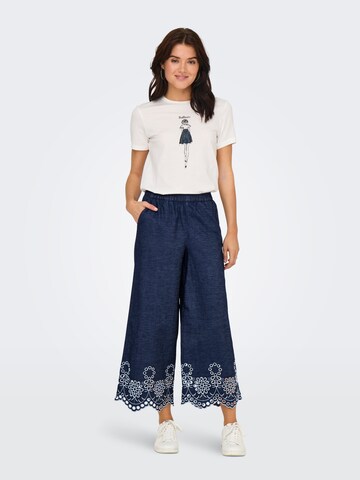 Wide leg Pantaloni 'JDYMargot' di JDY in blu