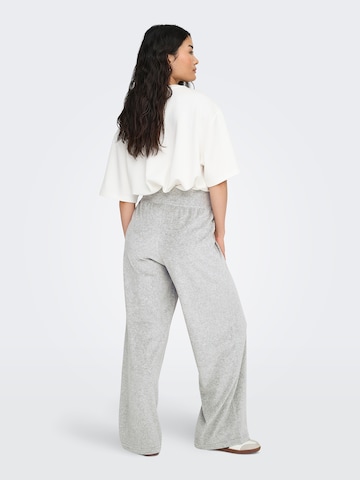 JDY Loose fit Trousers 'JDYVida' in Grey