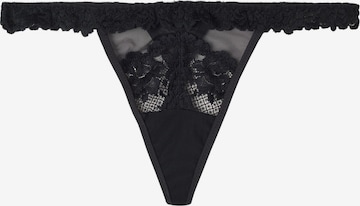 INTIMISSIMI Thong in Black: front