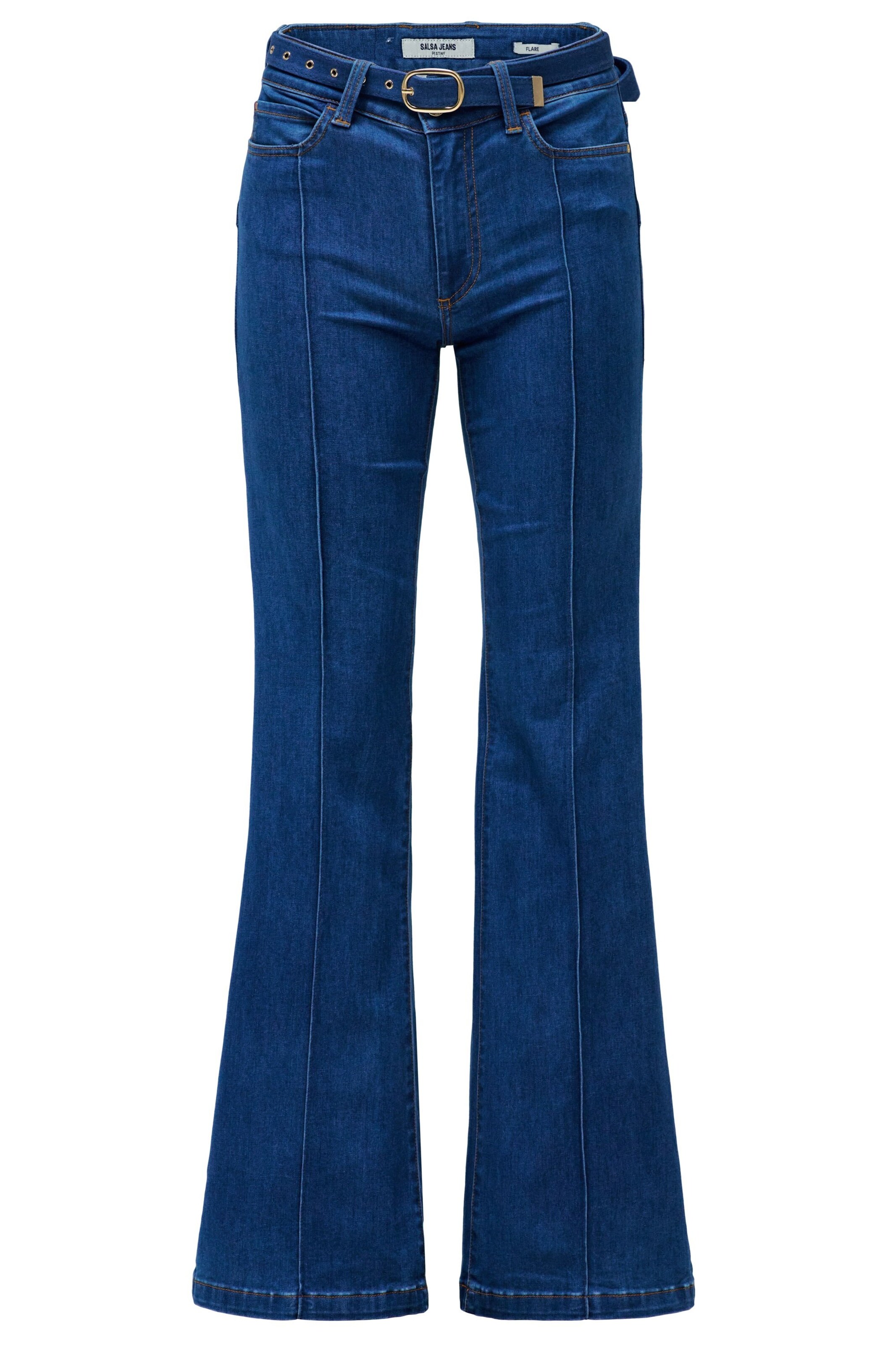 Salsa Jeans Skinny Jeans in Blauw: voorkant
