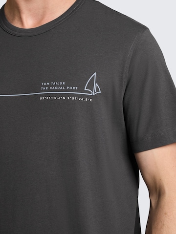 T-Shirt TOM TAILOR en noir