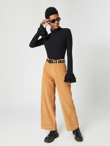 Wide Leg Pantalon 'Dandelion' florence by mills exclusive for ABOUT YOU en marron