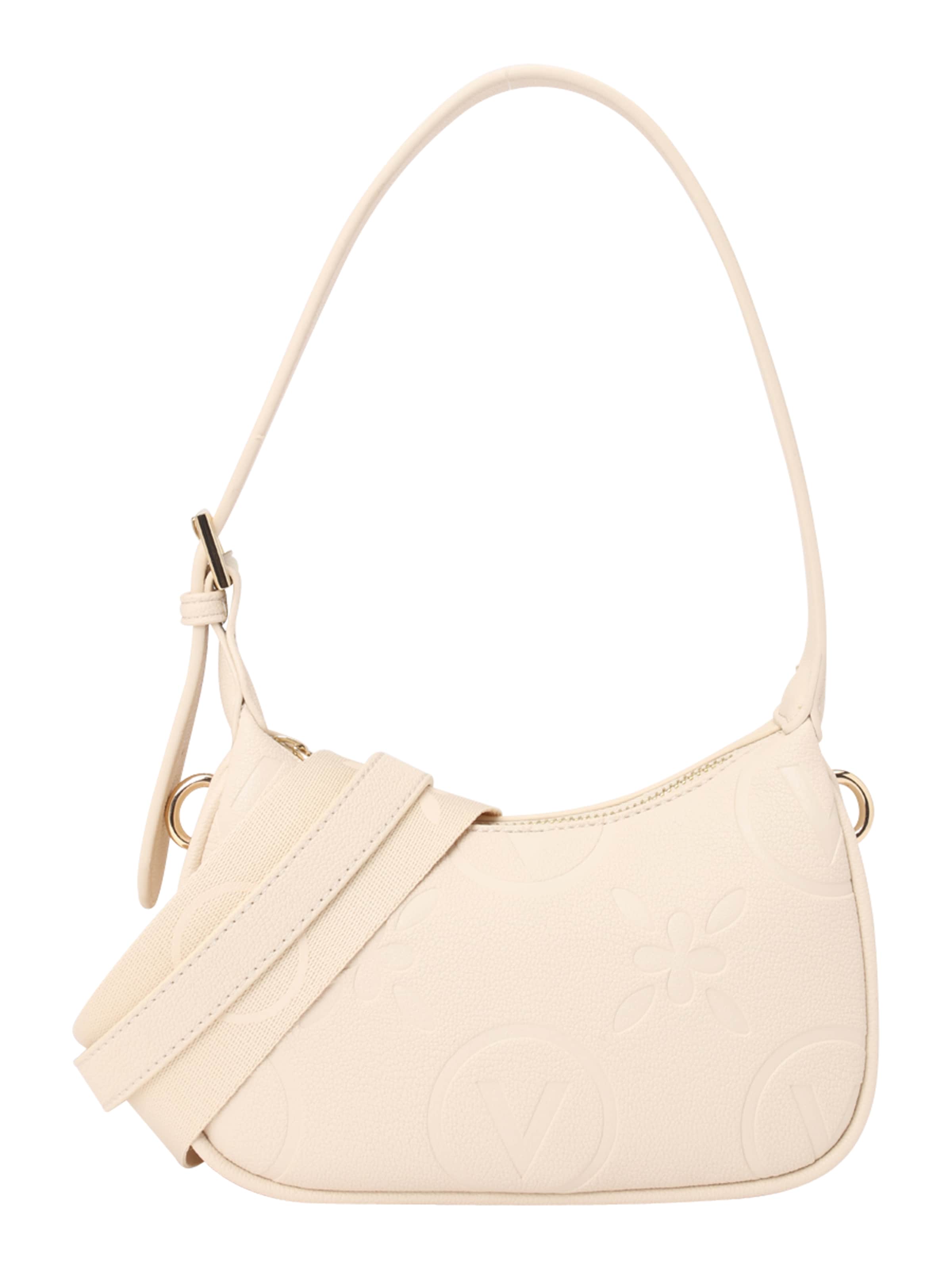 Borsa a spalla di VALENTINO in beige: frontale