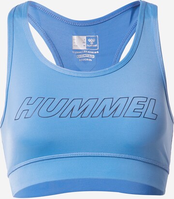 Bustier Soutien-gorge de sport 'Tola' Hummel en bleu : devant