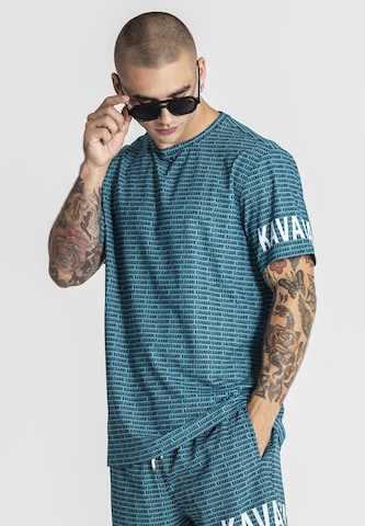 T-Shirt fonctionnel Gianni Kavanagh en vert : devant