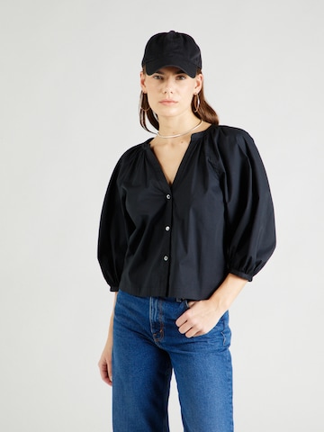 Camicia da donna di Staud in nero: frontale