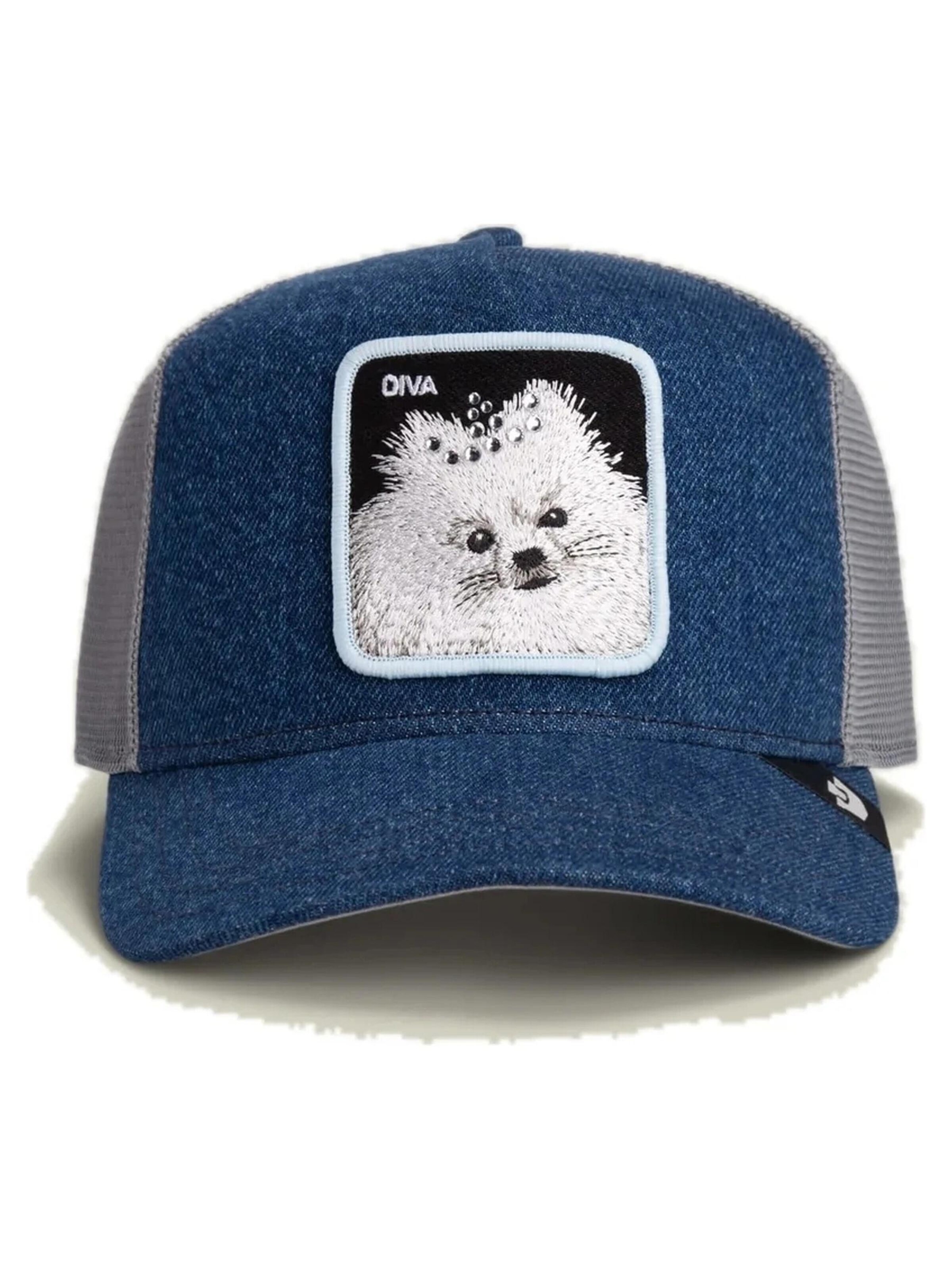 GOORIN Bros. Pet 'Gorra goorin bros vaquera pomeranian diva dawg trucker cap' in Bruin: voorkant