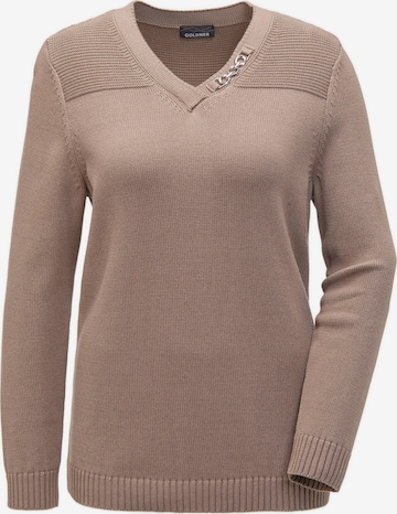 Pull-over Goldner en beige : devant