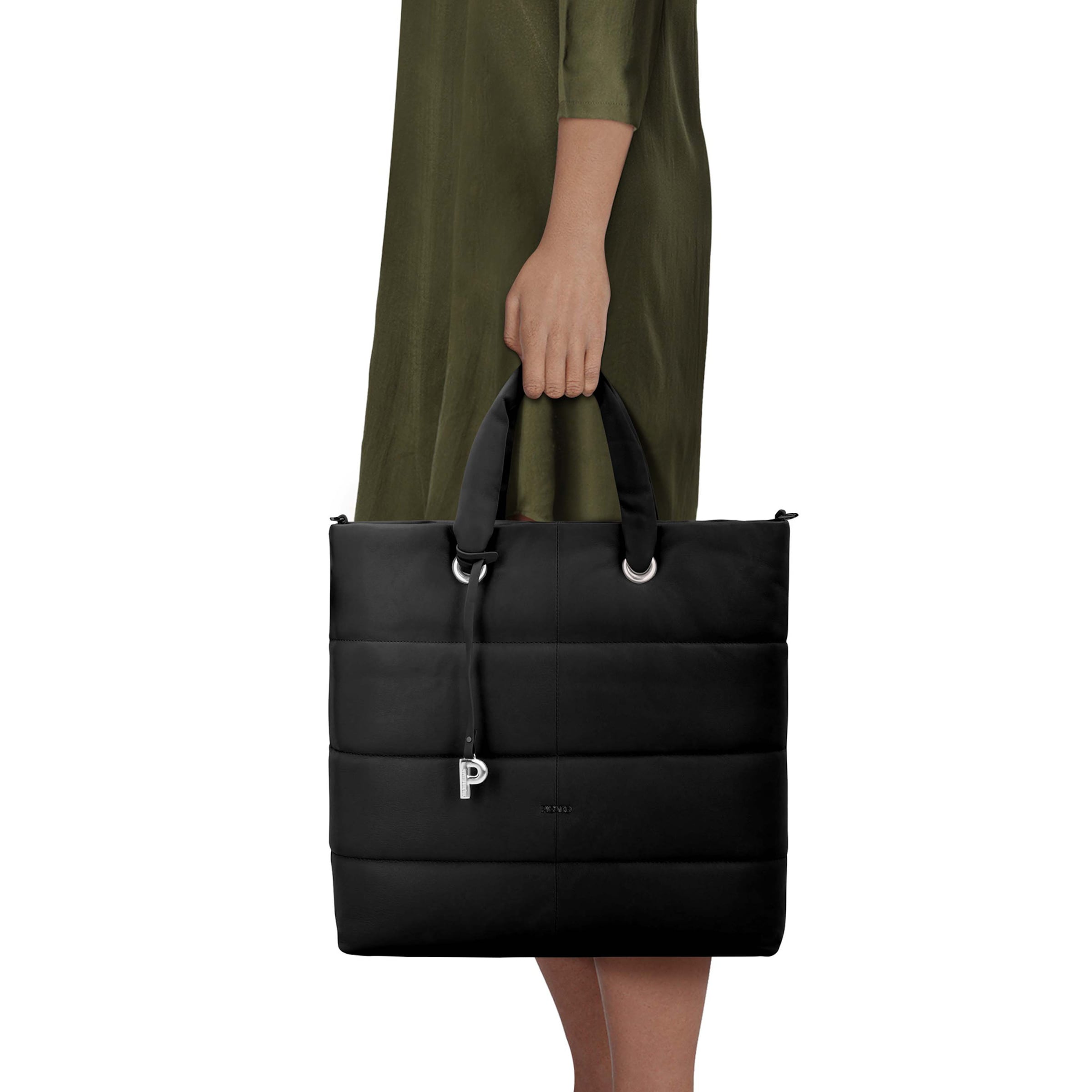 Picard Shopper 'Johanna' in Black: front