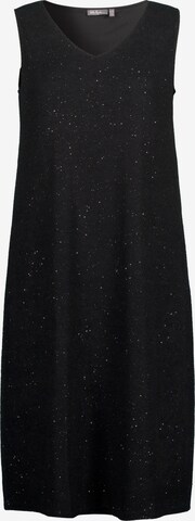 Robe Ulla Popken en noir : devant