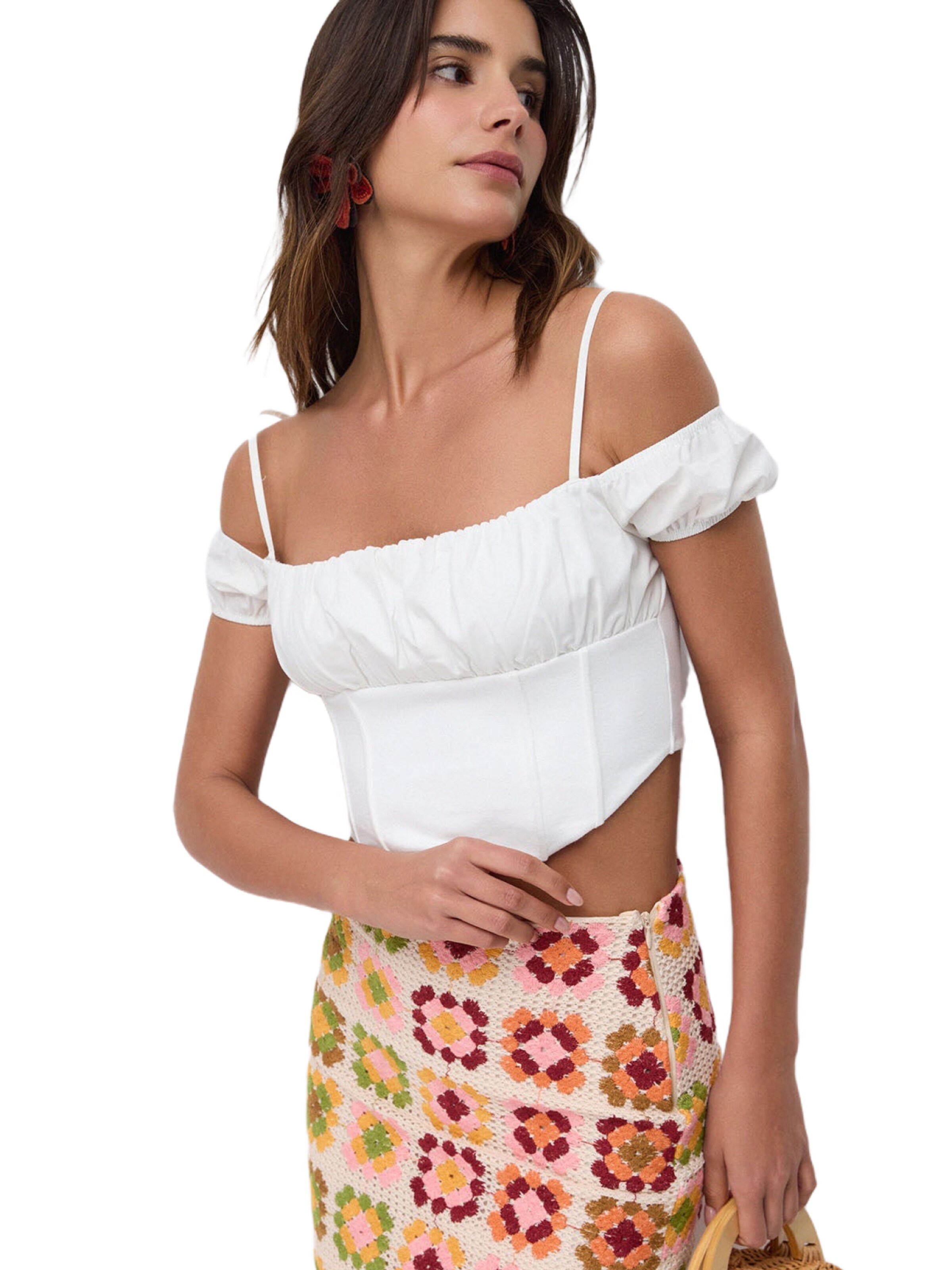 No Matter What Blouse in Beige