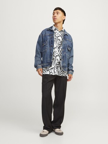 JACK & JONES Regular fit Overhemd 'JORJoshua Aruba' in Wit