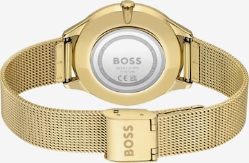 BOSS Black Analoguhr in Gold