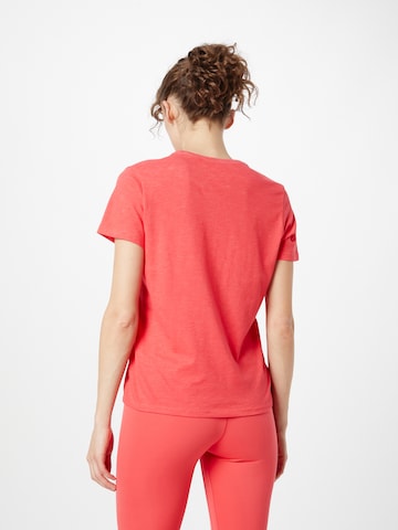 NIKE - Camisa funcionais 'Swoosh' em vermelho