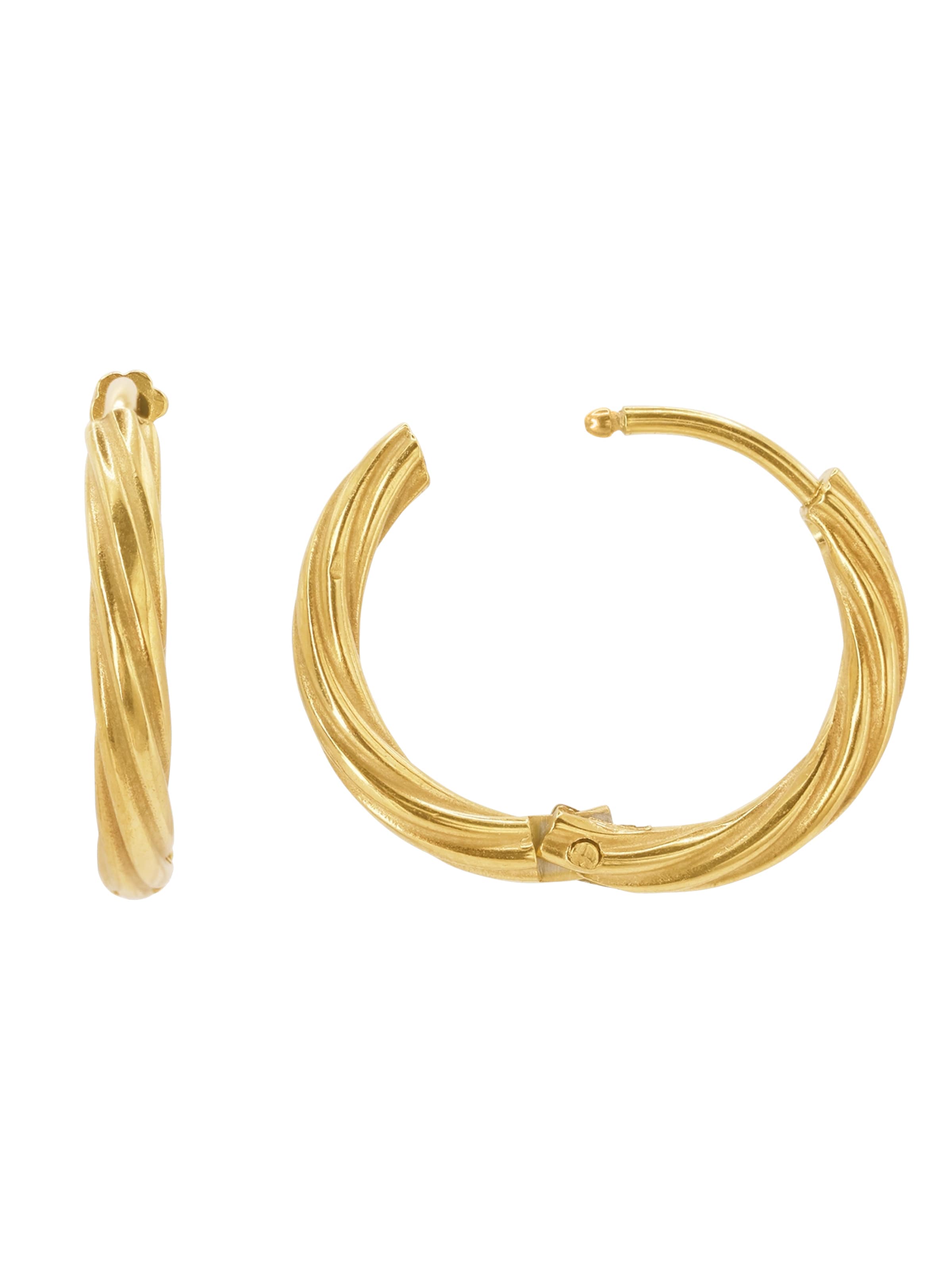 Boucles d'oreilles Heideman en or