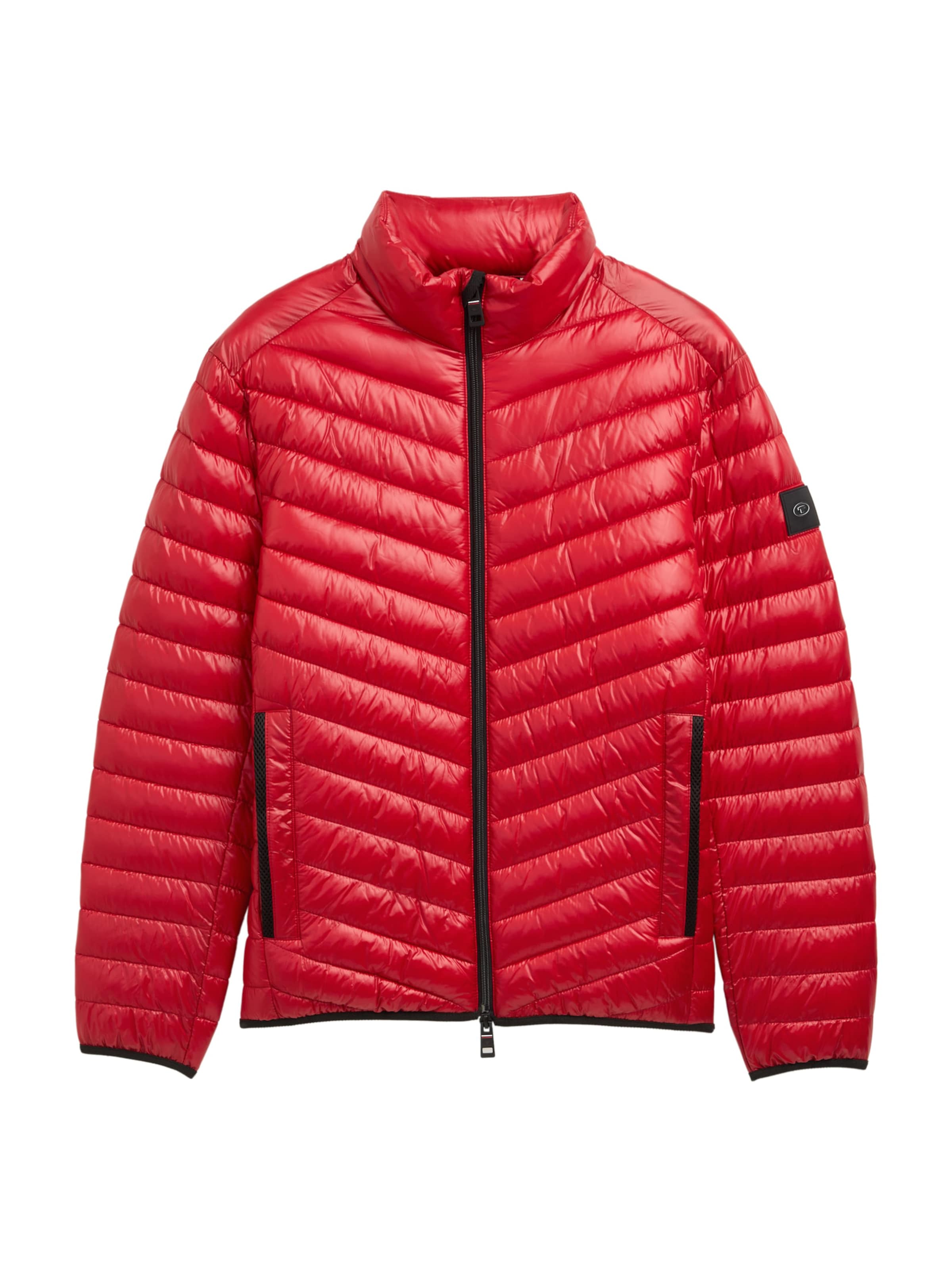 TOM TAILOR Демисезонная куртка в Красный: спереди