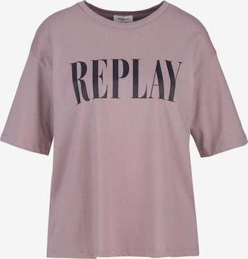 REPLAY Shirt in Pink: front