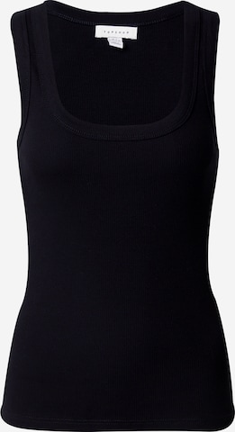 TOPSHOP Top in Black: front