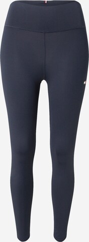 Skinny Pantalon de sport 'Essentials' TOMMY HILFIGER en bleu : devant