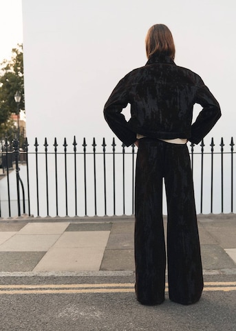 MANGO Wide leg Jeans 'Olimpiap' in Brown
