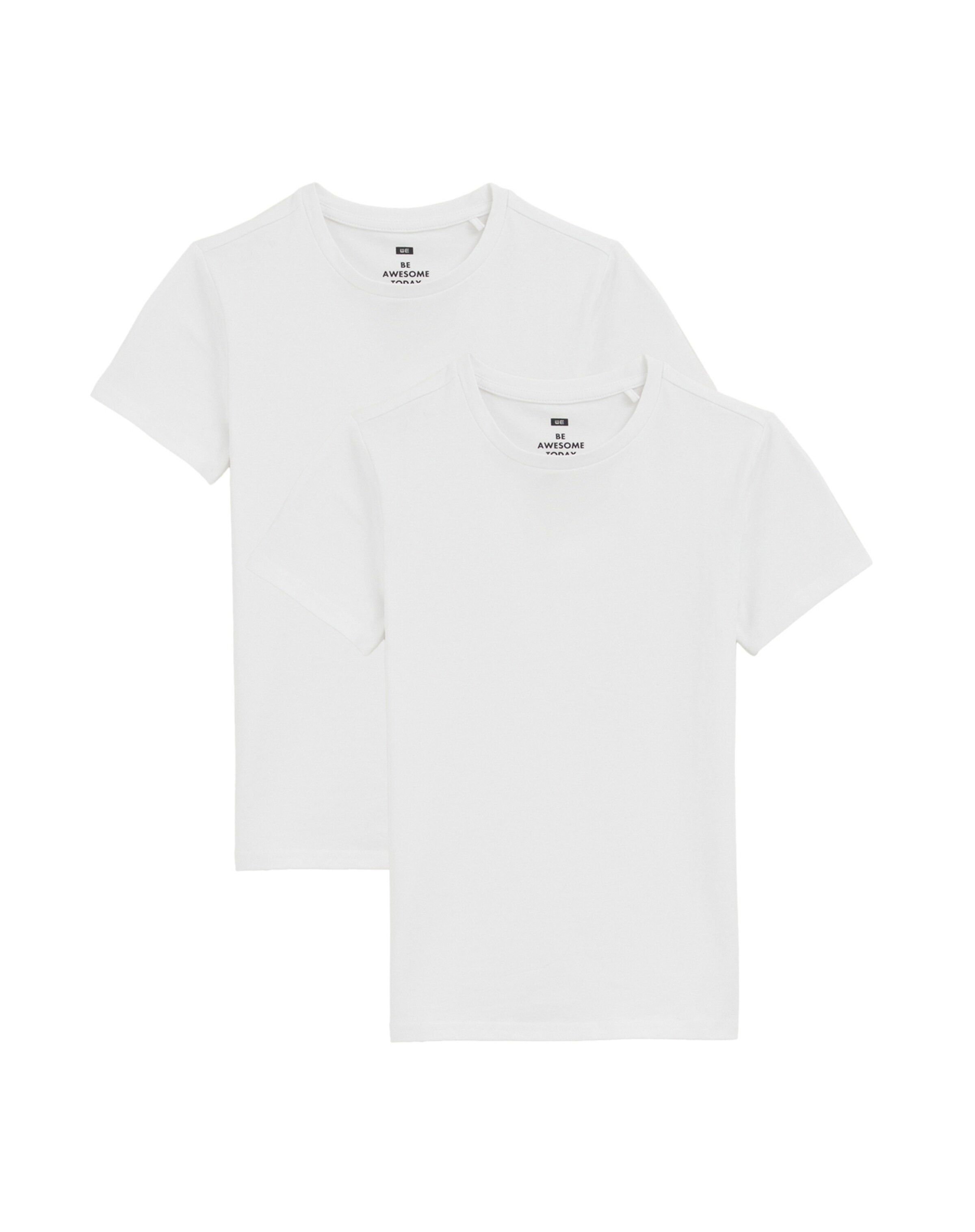 Maglietta di WE Fashion in bianco: frontale