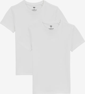 WE Fashion Футболка в Белый: спереди