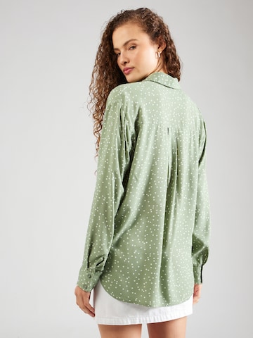 VERO MODA Bluzka 'VMBumpy' w kolorze zielony