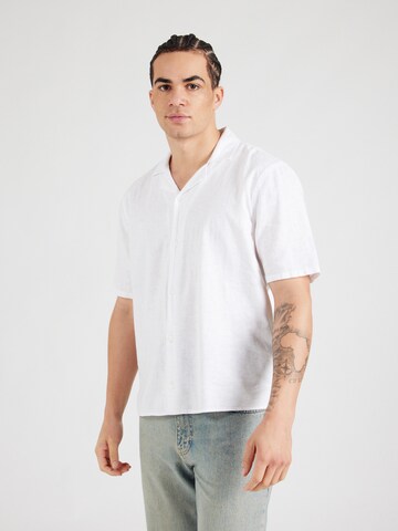 Comfort fit Camicia di HOLLISTER in bianco: frontale