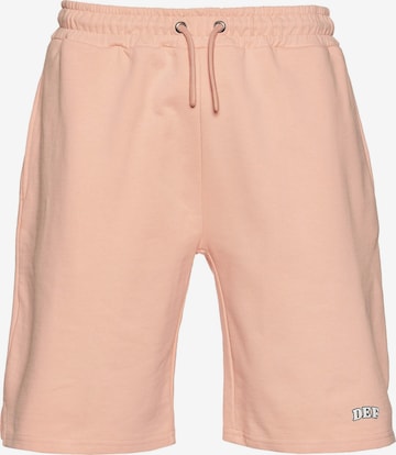 Pantalon DEF en orange : devant