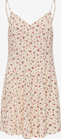 ONLY - Vestido de verano 'ONLRilla' en beige: frente