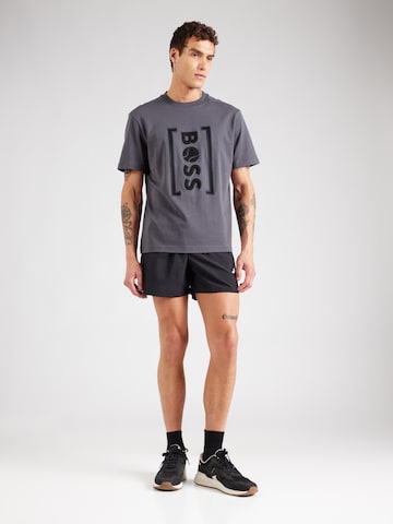 T-Shirt fonctionnel BOSS en gris