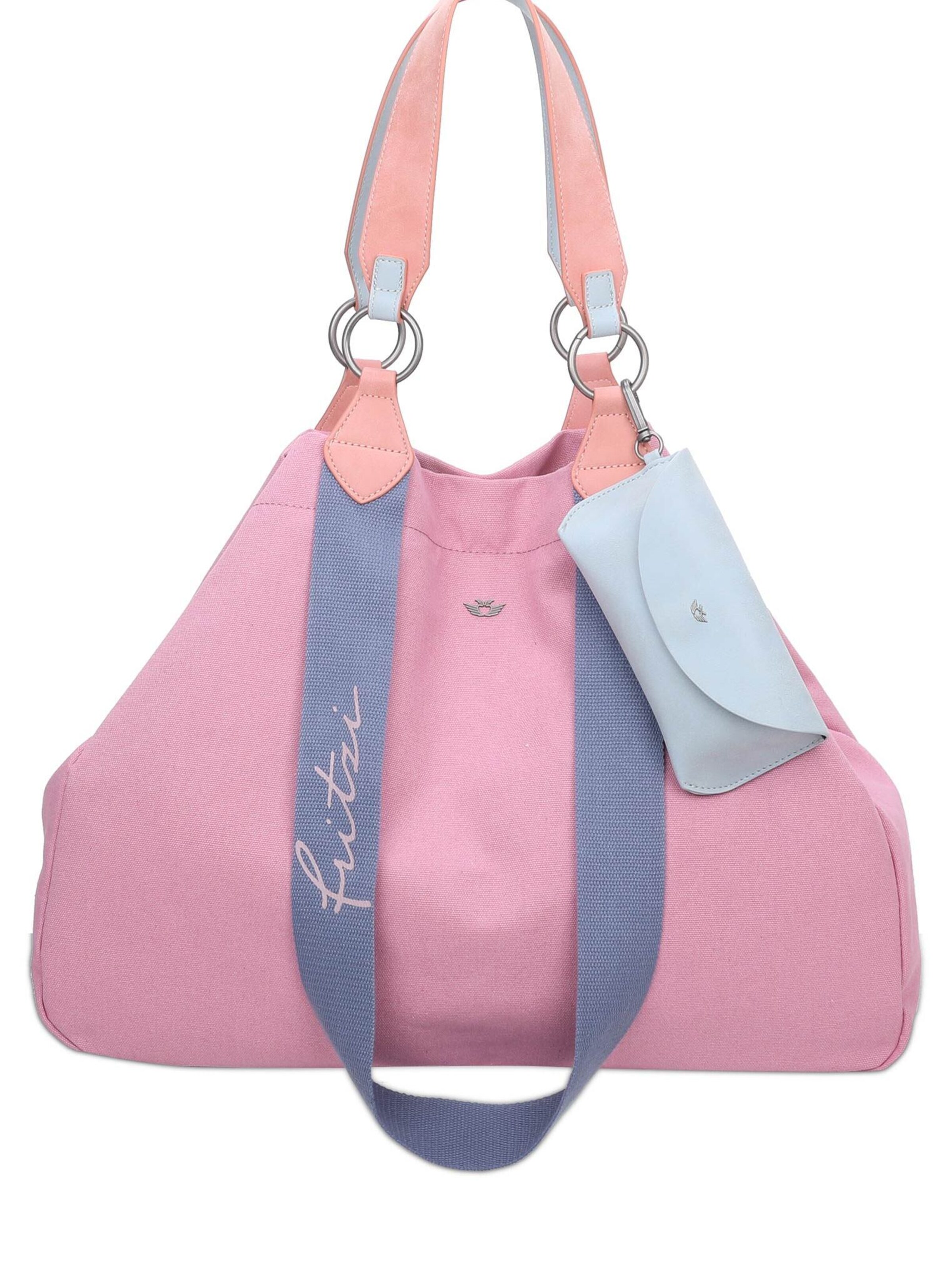 Fritzi aus Preußen Shopper 'Izzy' in Pink: Vorderseite