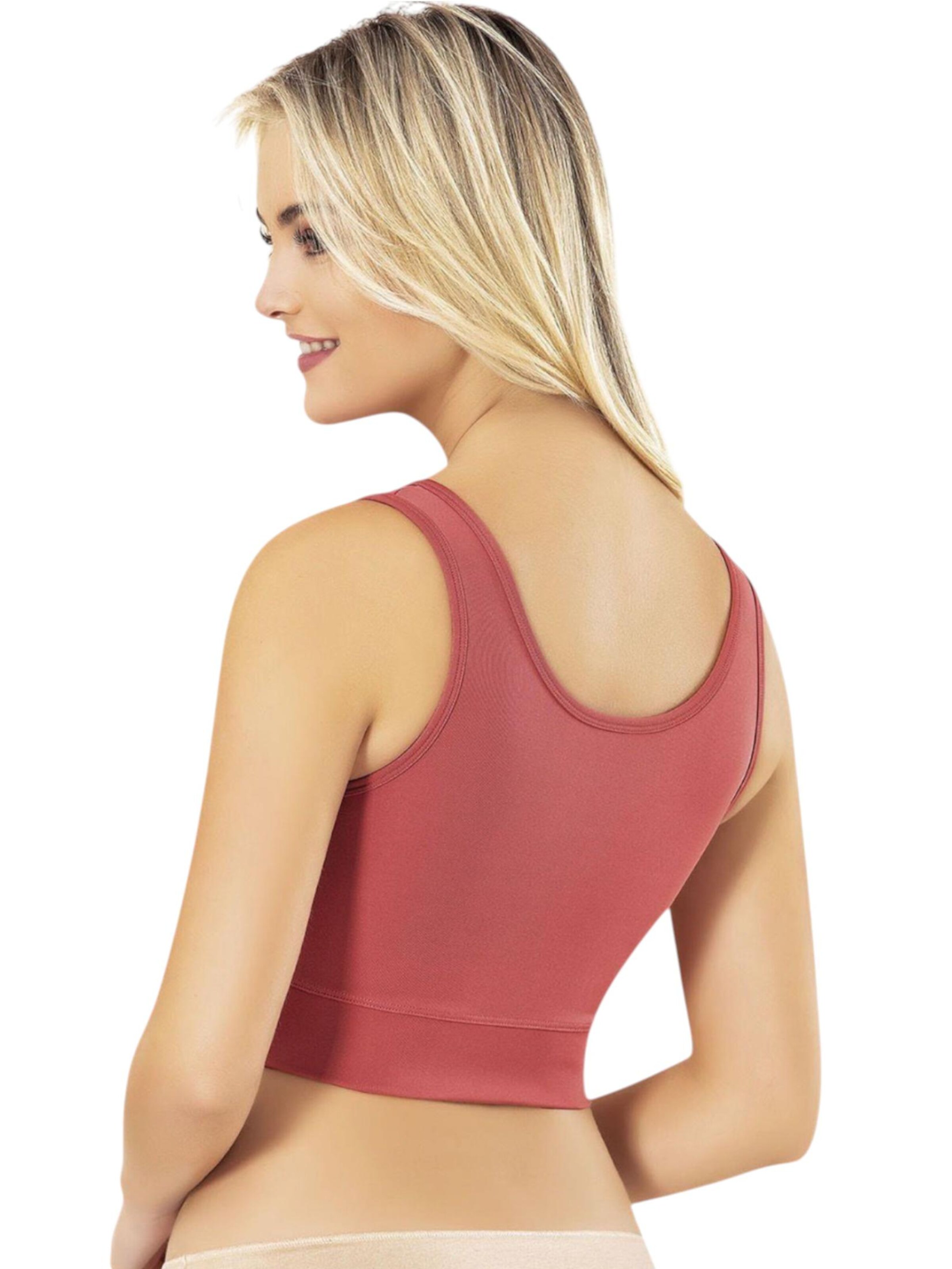 Haut de sport 'Ziplift' fashionshowcase en rouge