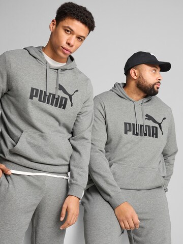 PUMA Спортивный свитшот 'ESS No. 1' в Серый: спереди
